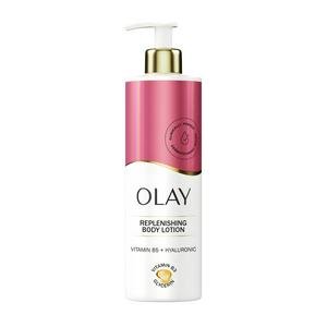 Olay 500ml Hyaluronic Acid, Vitamin B5 B3, Glycerin Hydrated Skin Body Lotion